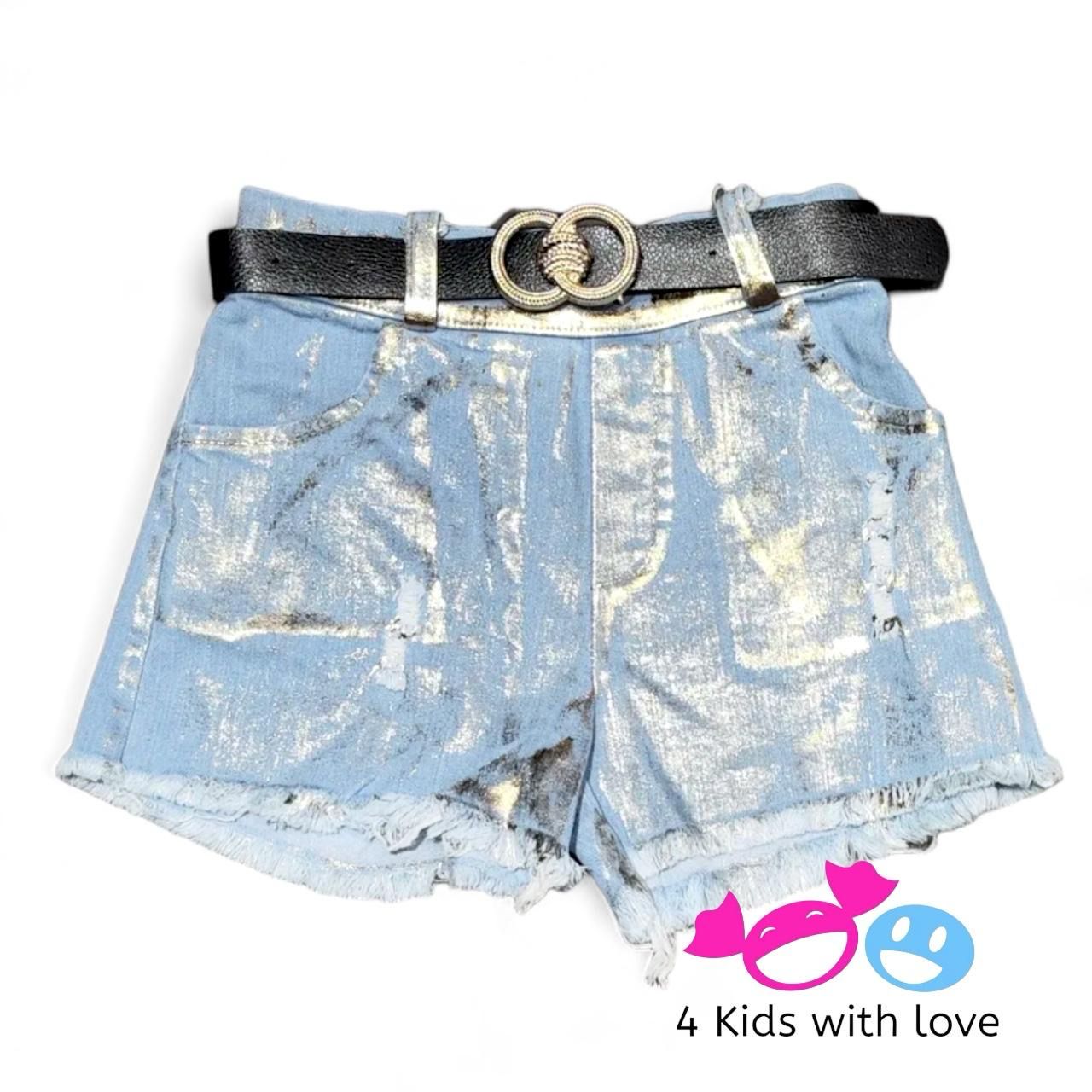 Short Blue Gold