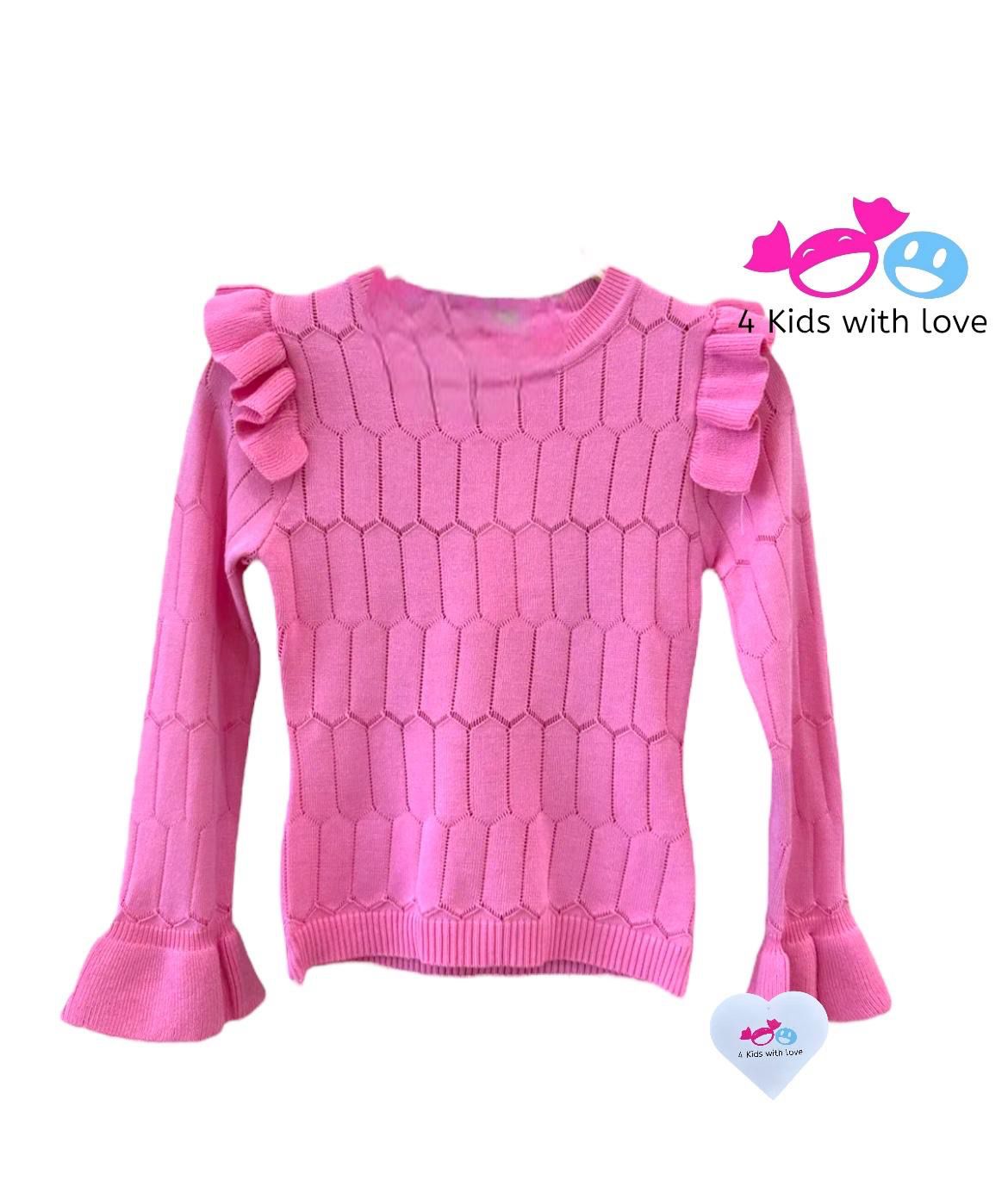 Lovely pull ruffle fuchsia