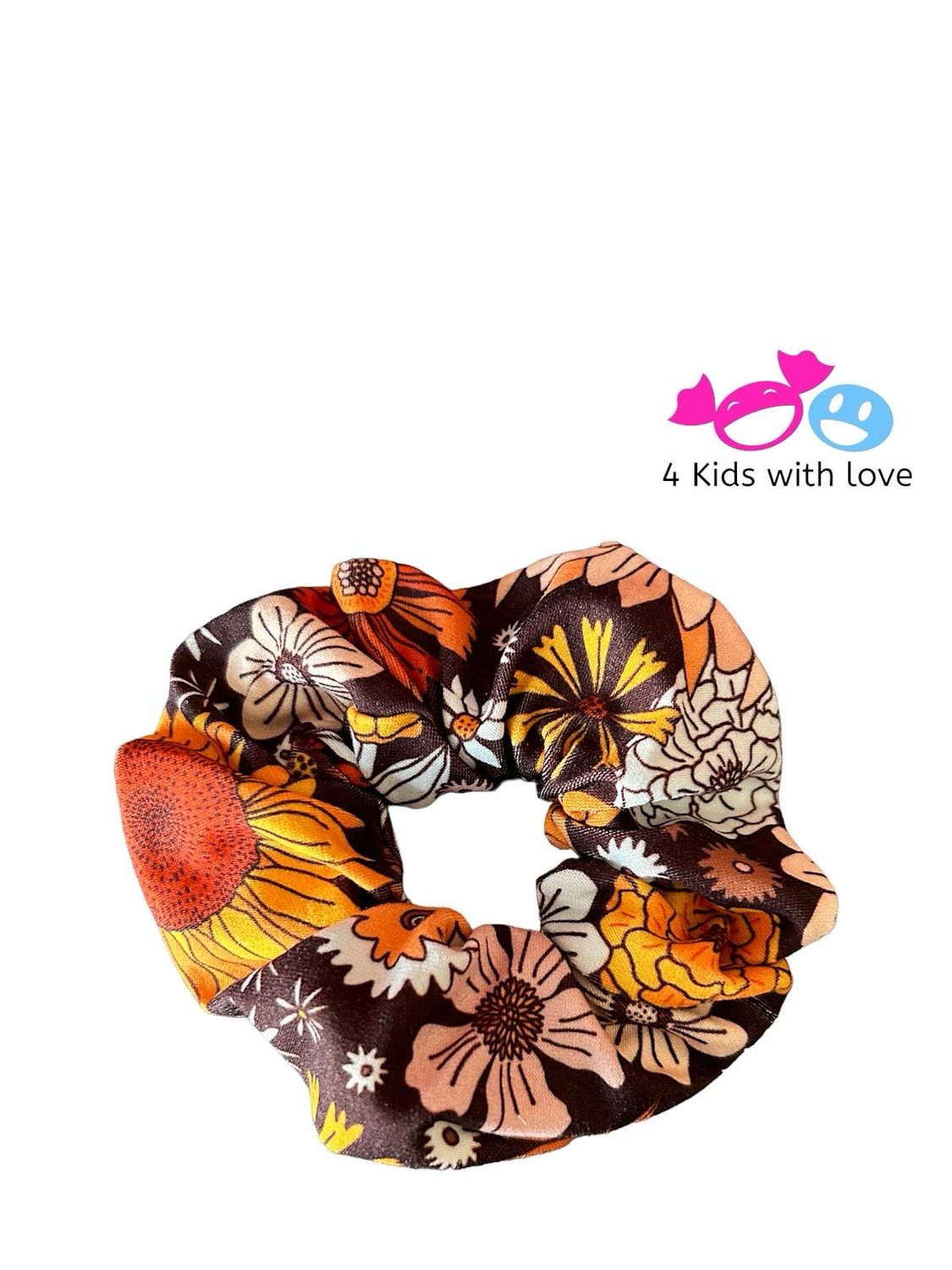 Scrunchie magic flower