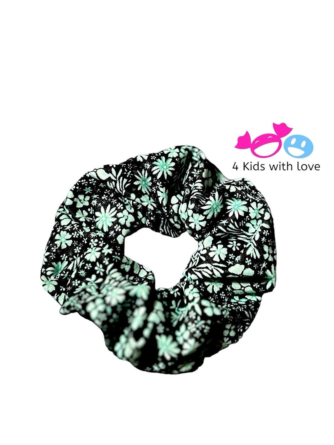 Scrunchie flower mint