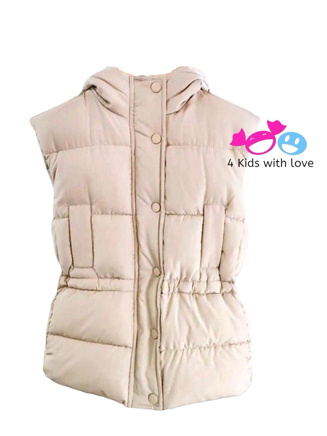 Bodywarmer beige