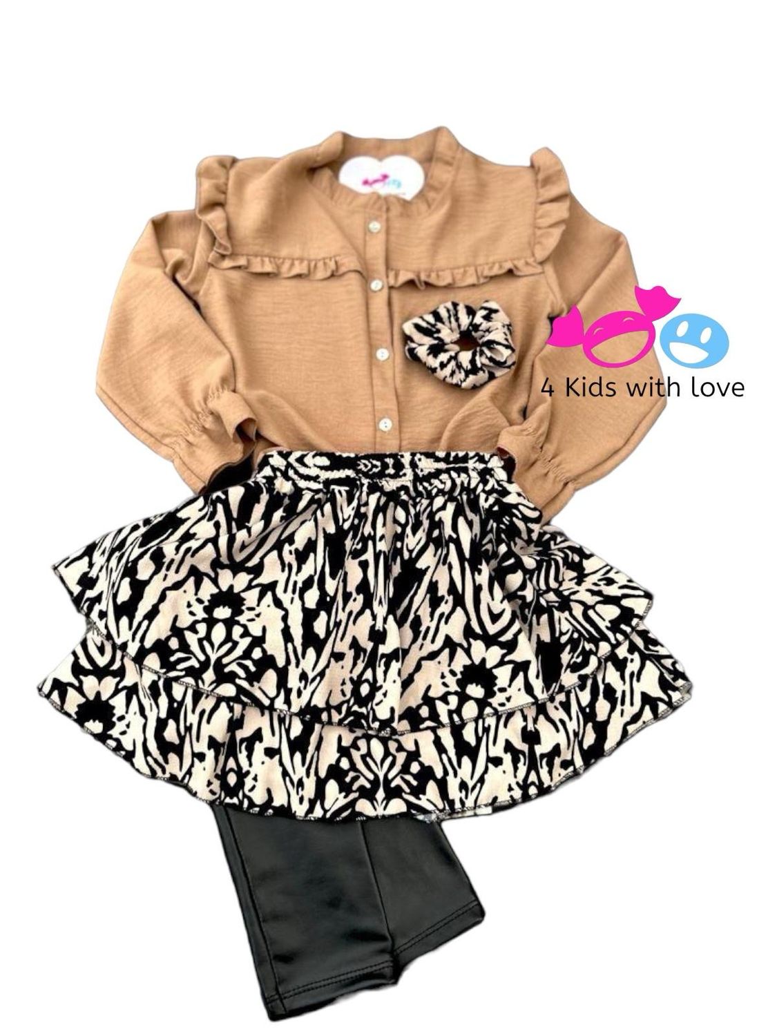 Cute blouse camel