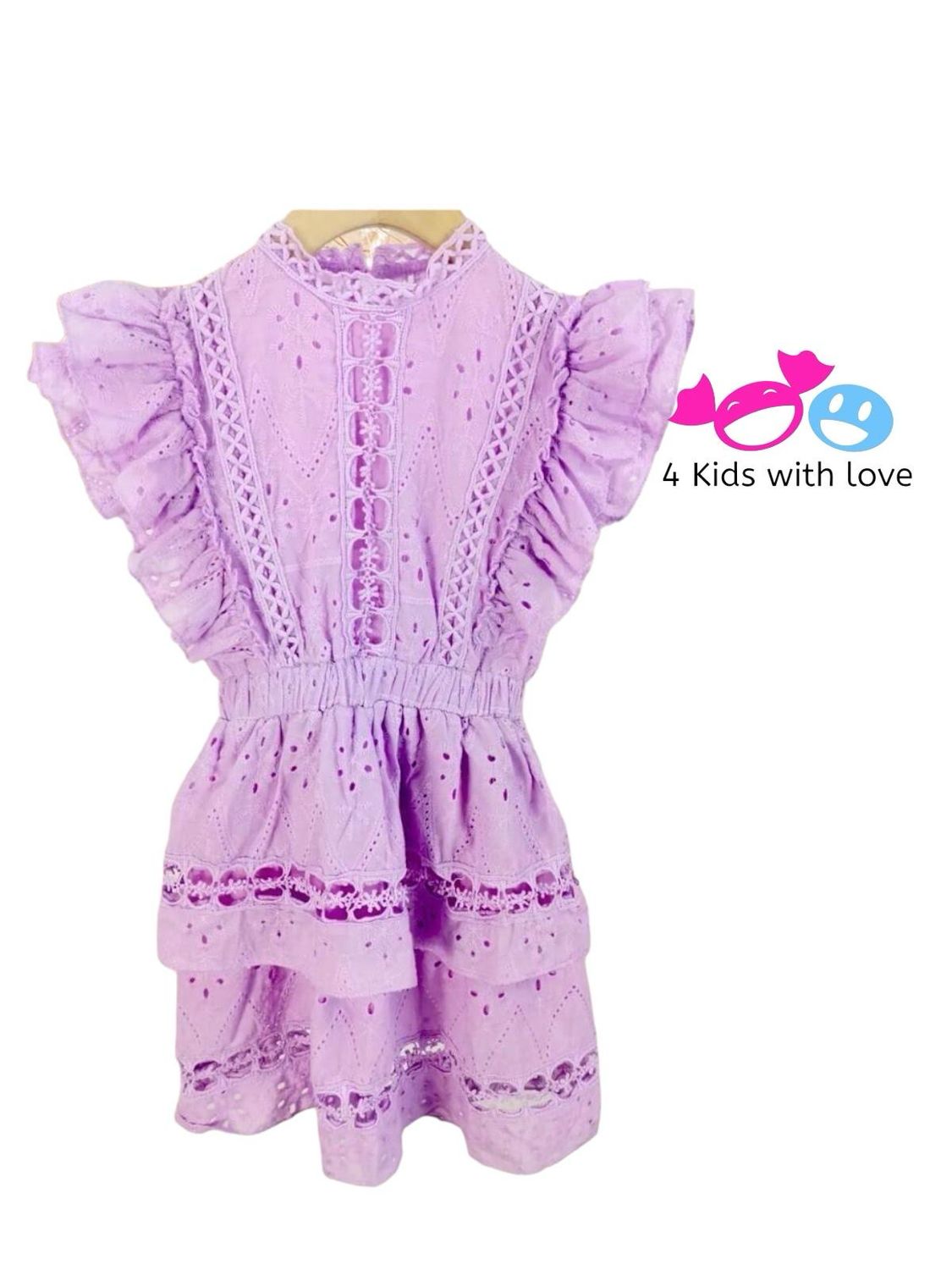 Dress boho purple
