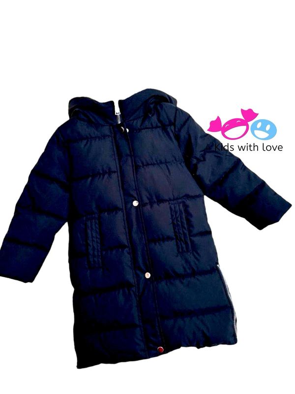 Long wintercoat black