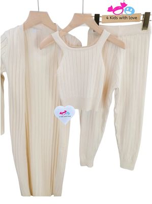 Set comfy soft beige