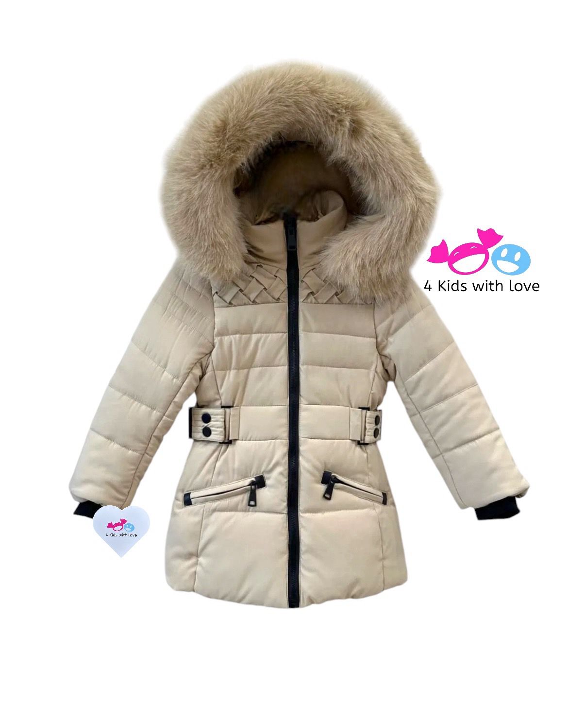 Long wintercoat camel