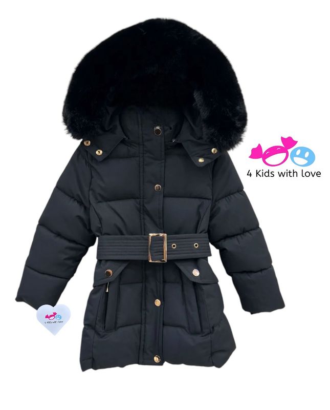 Long wintercoat black spec.