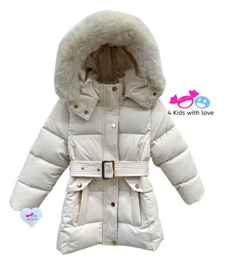 Long wintercoat beige