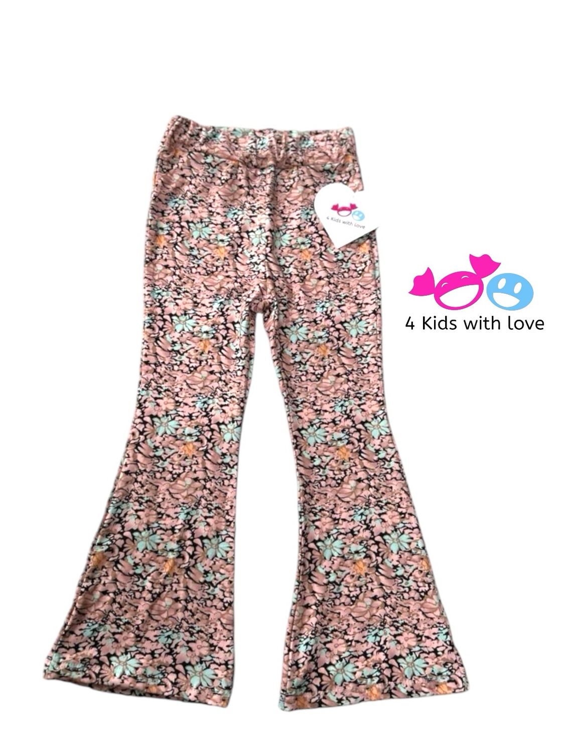 Flared roze/mint
