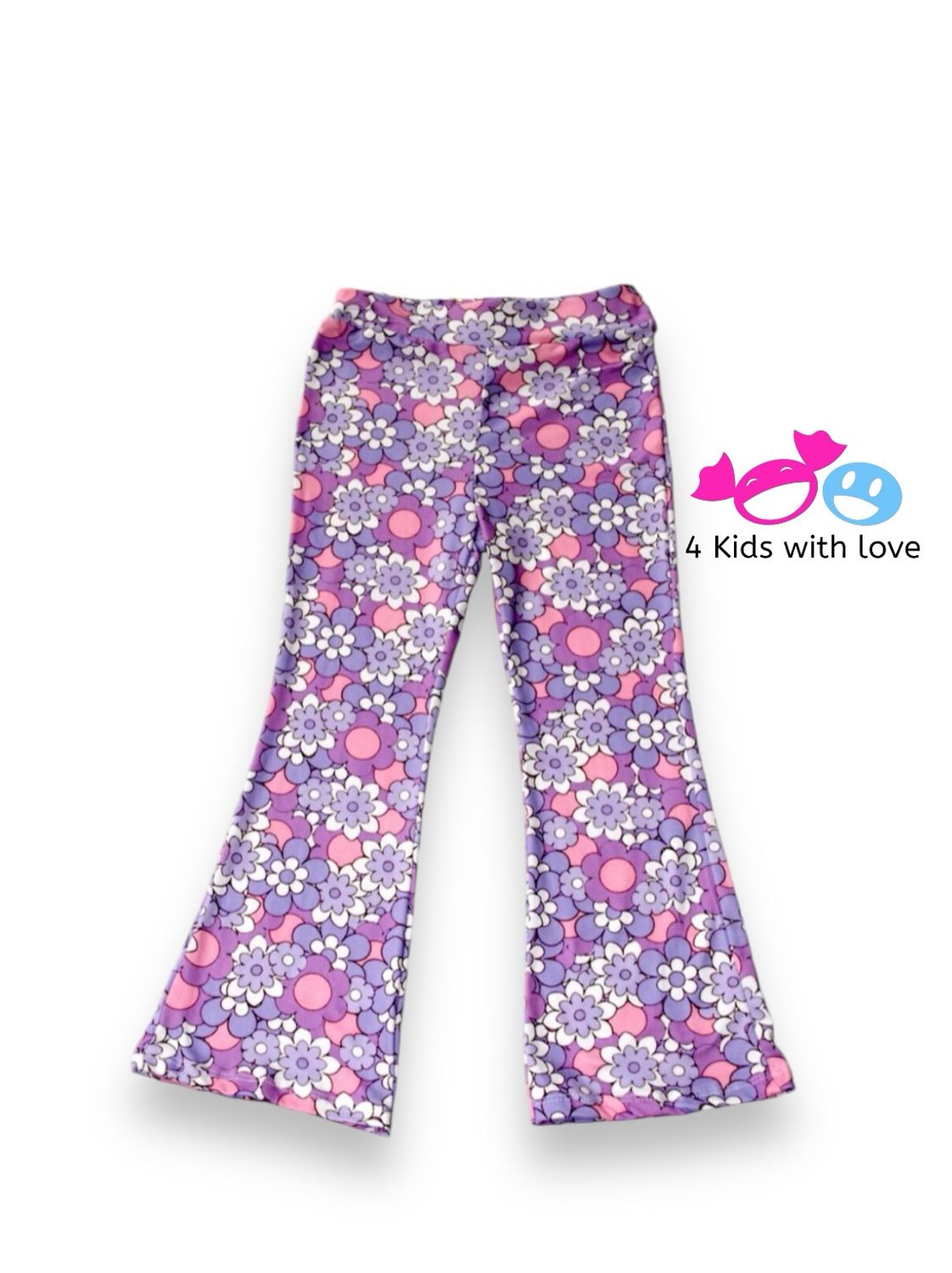 Flared flower purple