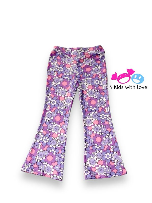 Flared flower purple