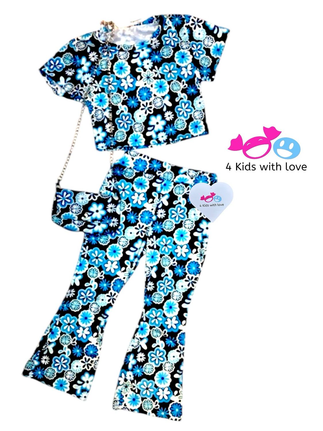 Retro set blue