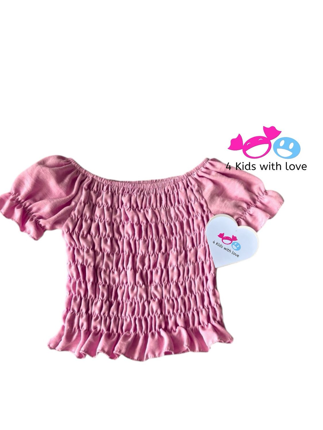 Pink top ribbel