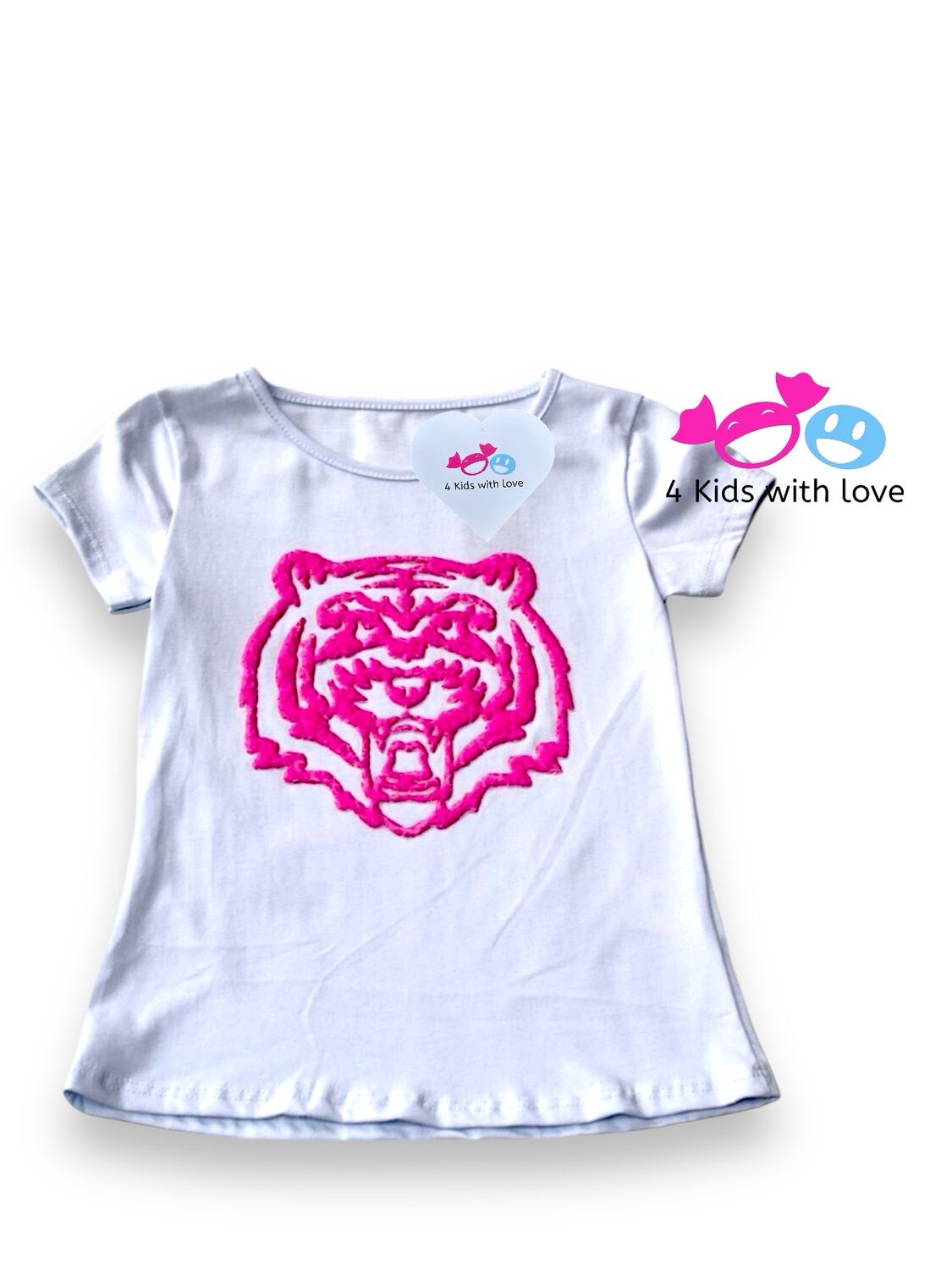 Shirt tiger hotpink