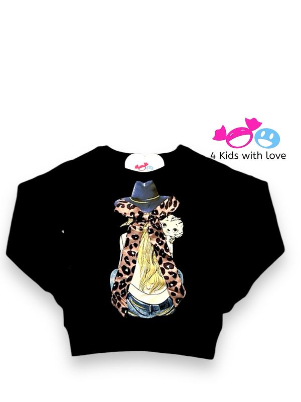 Sweater strik black