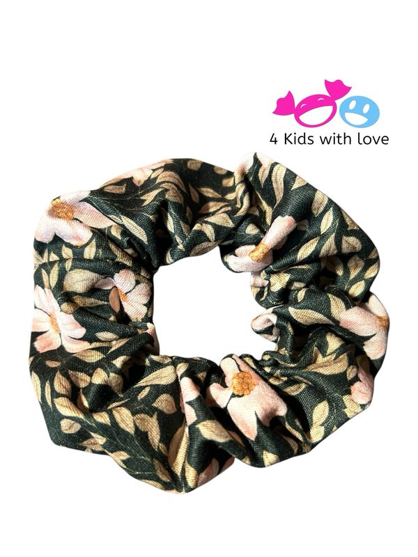 Scrunchie multi blossom