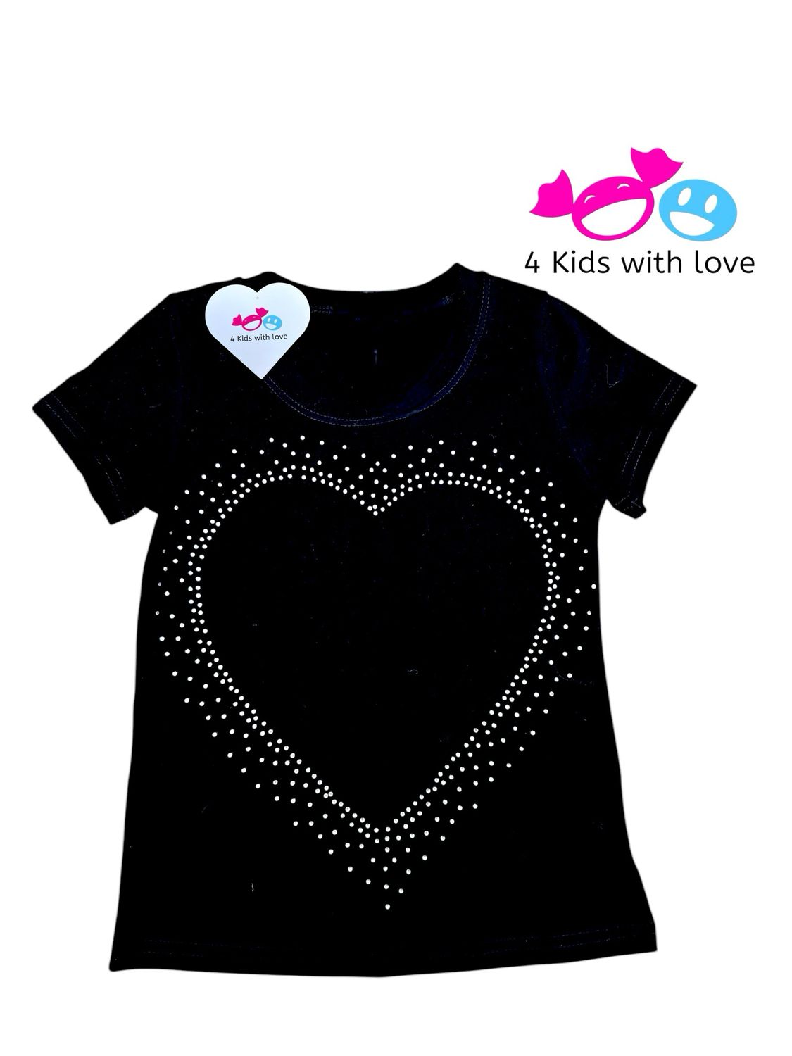 Shirt Bling Heart