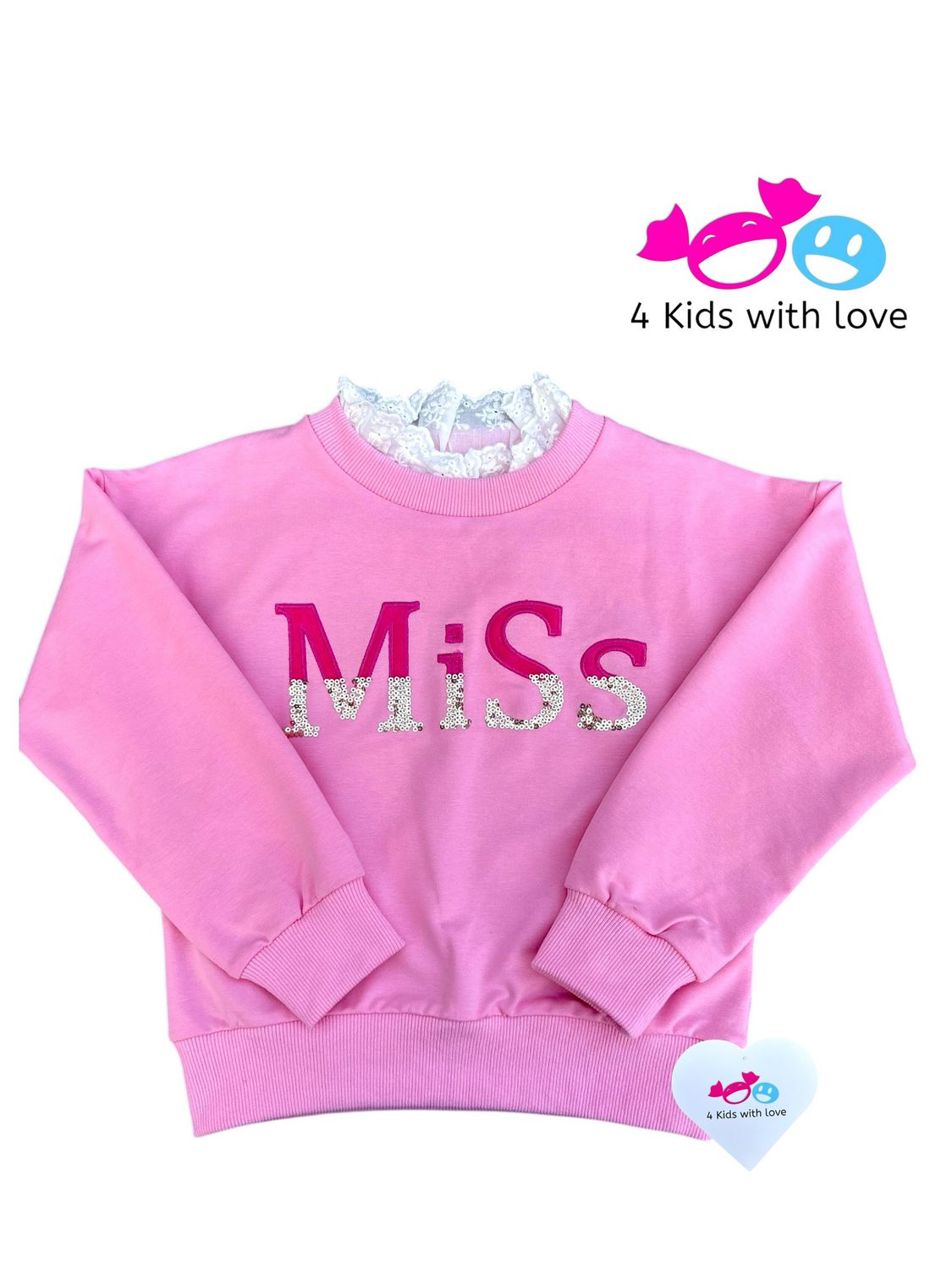 Lovely sweater Miss pink