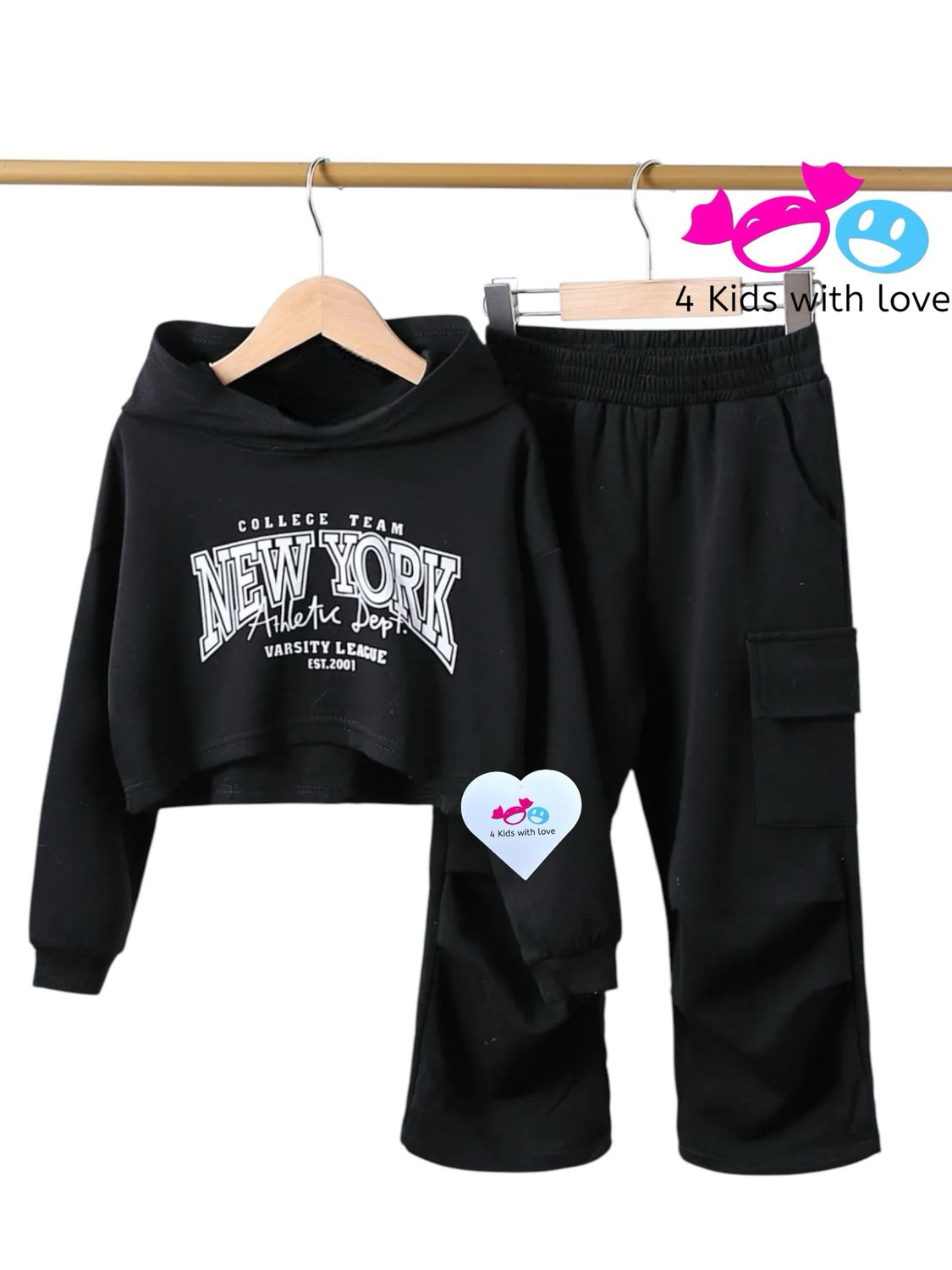 Set comfy New York black