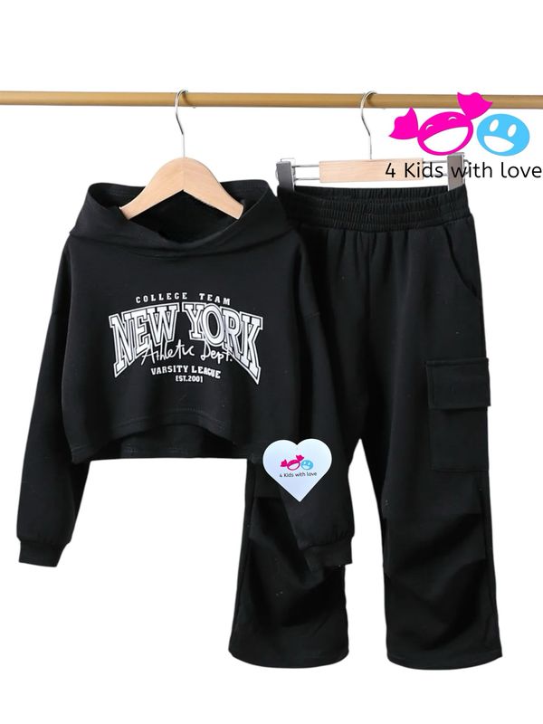 Set comfy New York black
