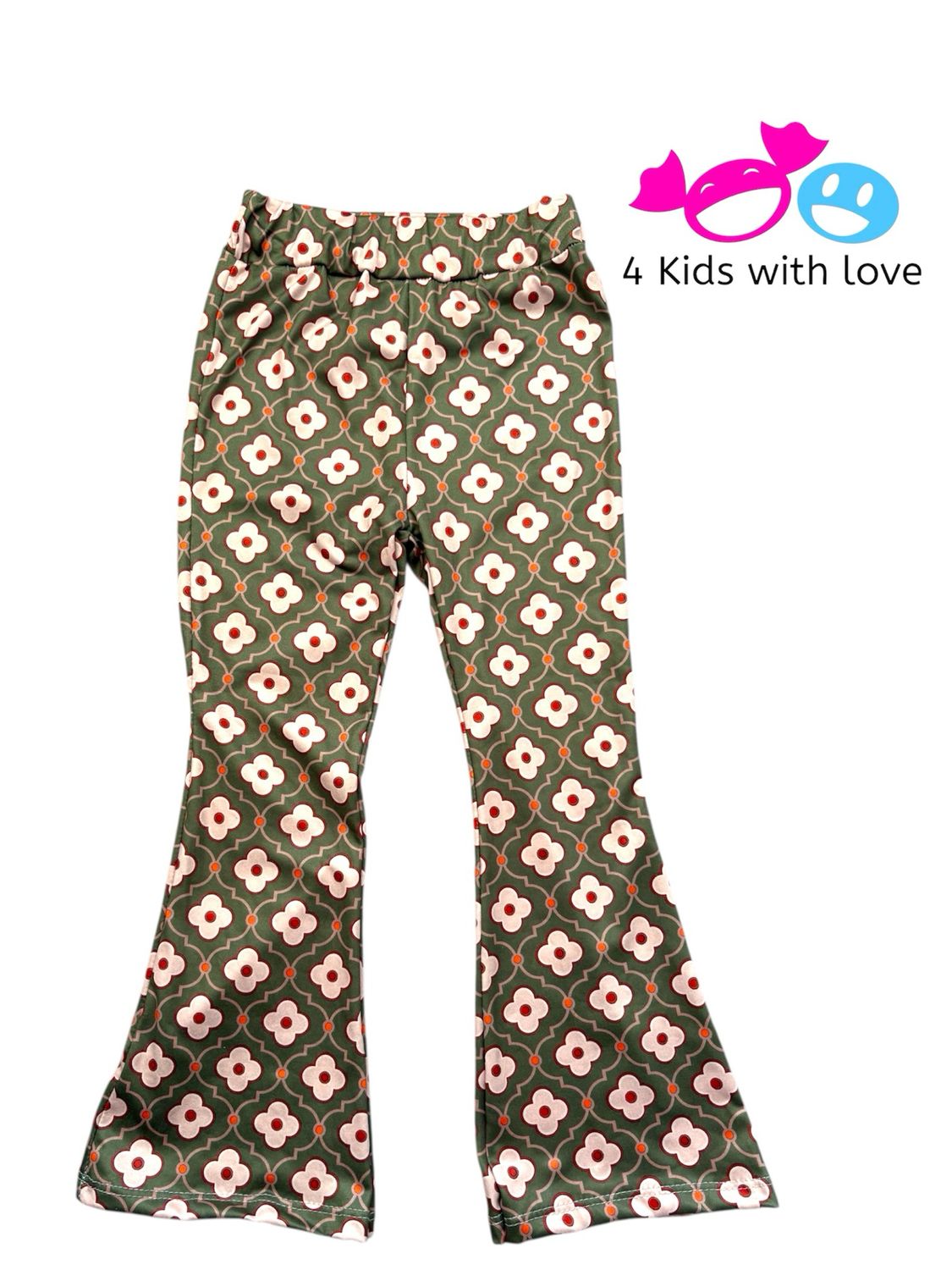 Flared flower orange