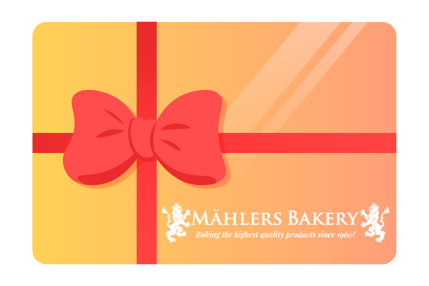 Mähler's Bakery Gift Card Mähler's Bakery Gift Card