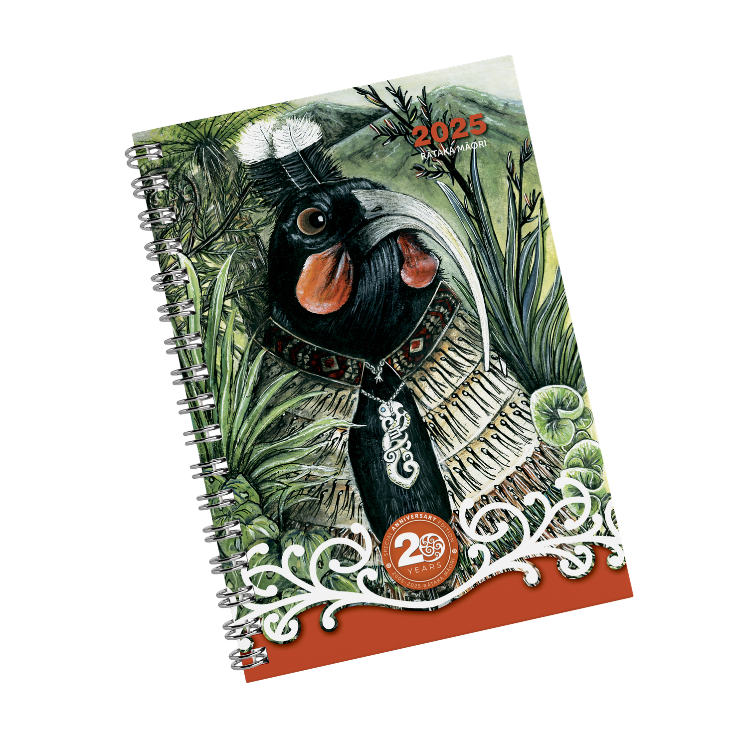 2025 Rātaka Māori (Diaries) B5 Soft Cover Wire Bound