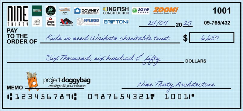 Novelty Oversized Cheque
