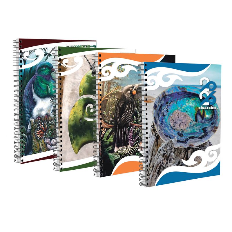 2026 Rātaka Māori (Diaries) B5 Soft Cover Wire Bound