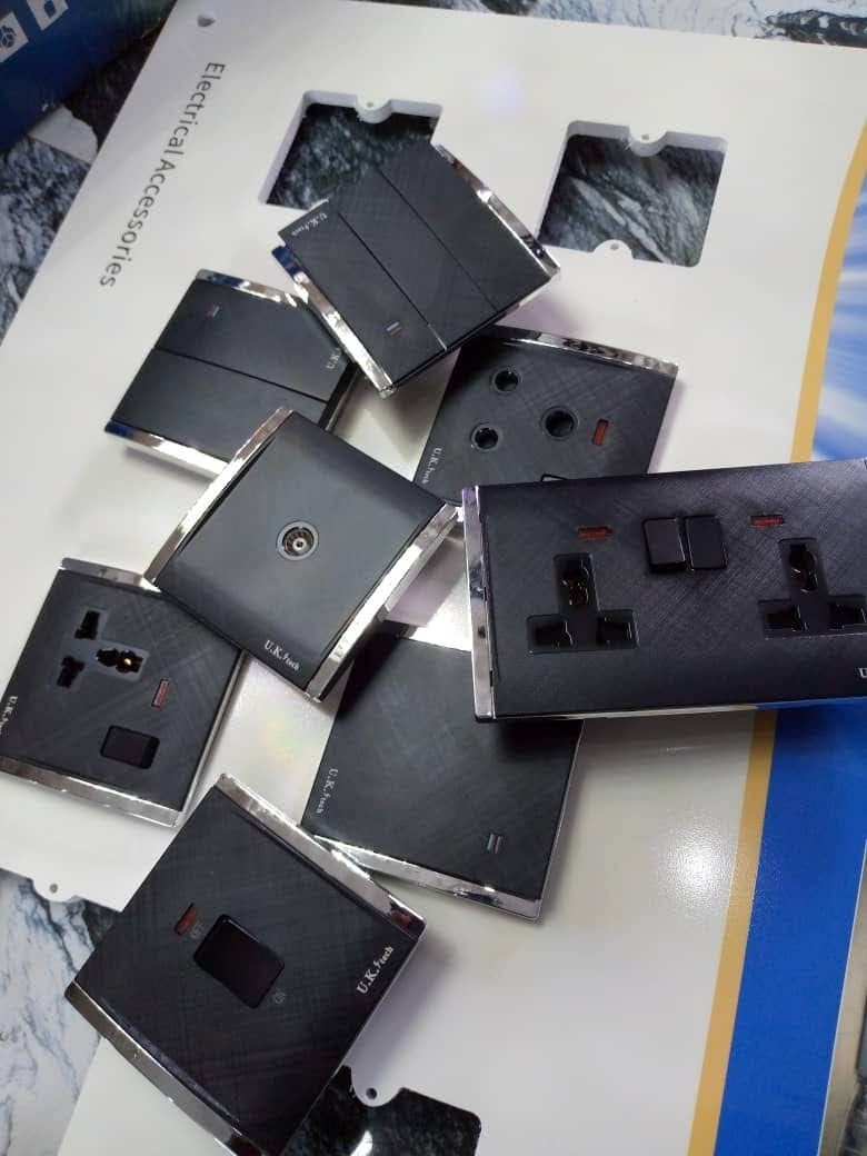 Modern styled Switch &amp; Socket