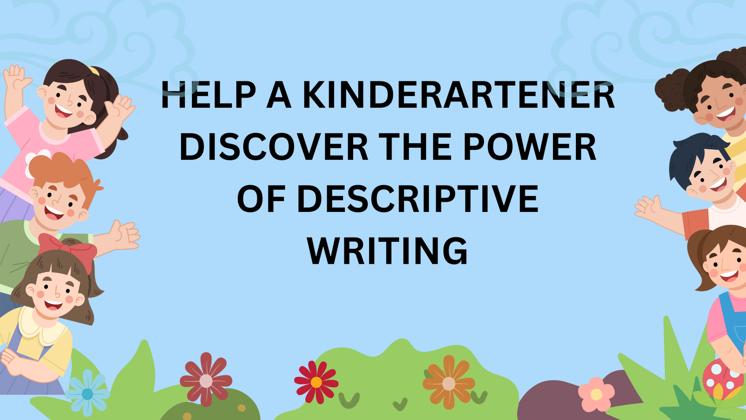 Kindergarten Descriptive Writing Worksheet