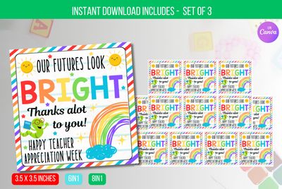 EDITABLE Future So Bright You&#39;re Gonna Need Shades Tag,  End of the Year Classroom Graduation Favor Tag Instant Download