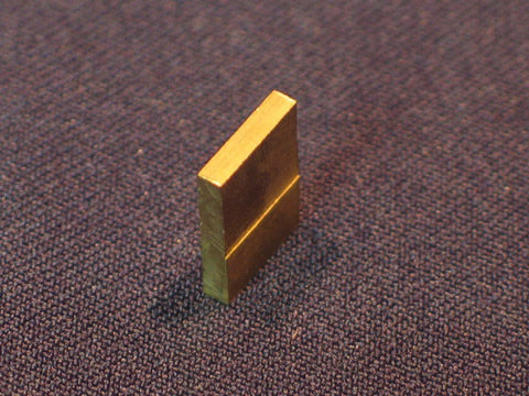 Smith Front Sight Blade .075 Brass