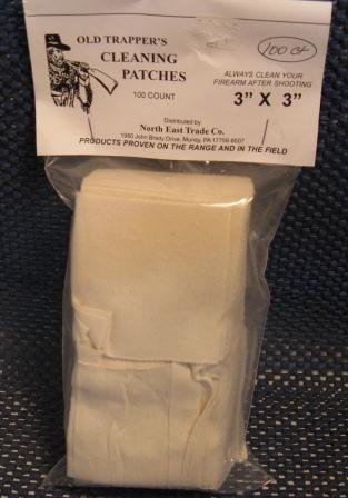 3 x 3 CLEANING PATCHES (White 100 Count)