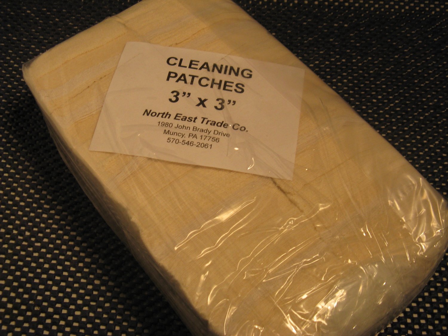 3 x 3 CLEANING PATCHES (White 1,000 Count)