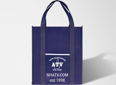 large weave shopping bag