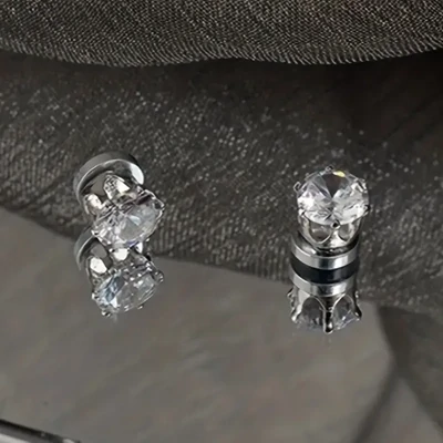 Magnetic Diamond Earring