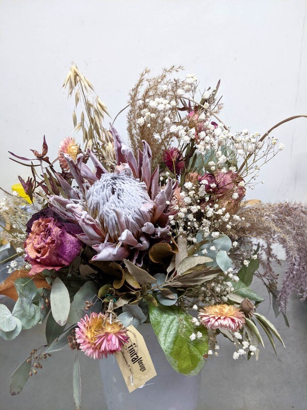 Trockenblumen Strauss Bohostyle / Brautstrauss