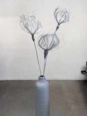 Drahtblumen Pusteblume