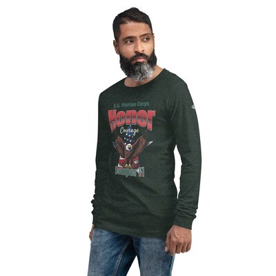 USMC Veteran Unisex Long Sleeve Tee