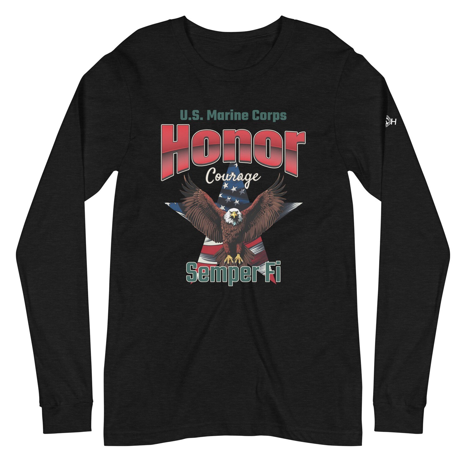 USMC Unisex Long Sleeve Tee