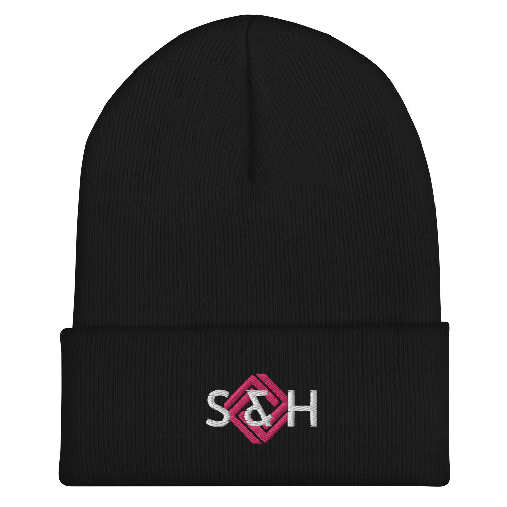 Strength &amp; Honor Flamingo Cuffed Beanie