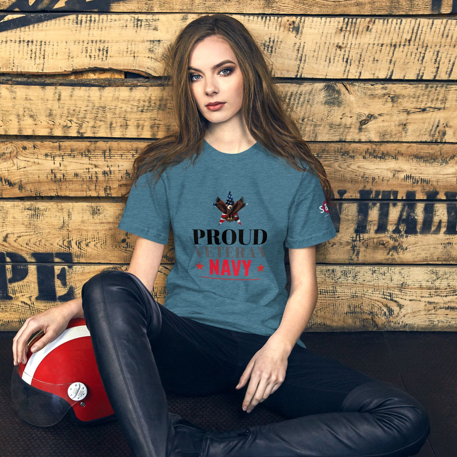 Unisex t-shirt Proud Veteran USAF