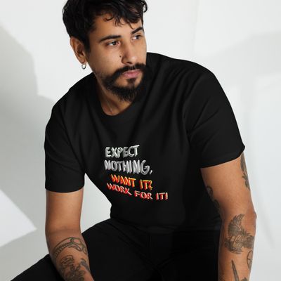 Work for it! Premium heavyweight tee