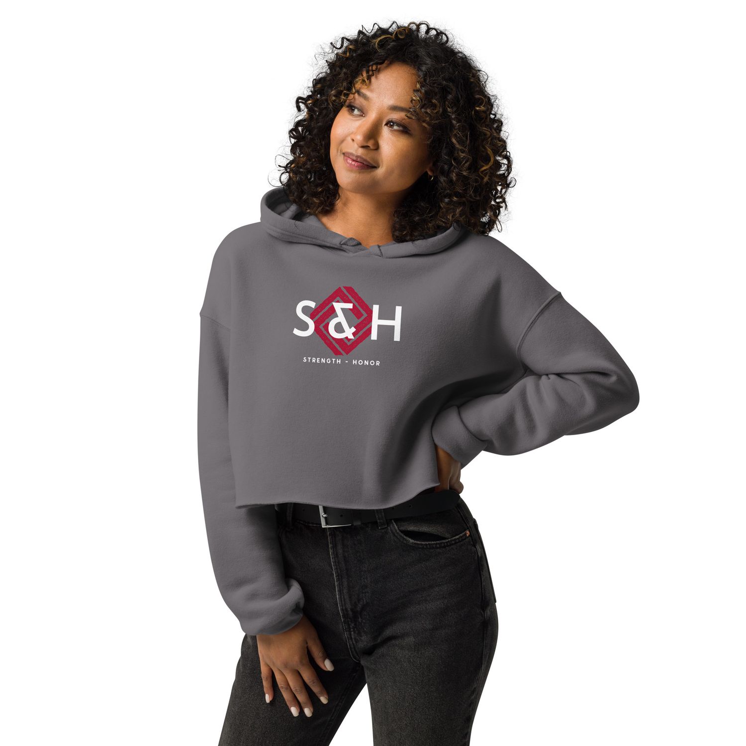 S &amp; H Women&#39;s Crop Hoodie