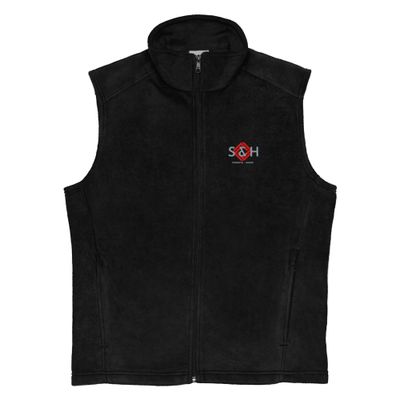 S&amp;H Embroidered Men’s Columbia fleece vest
