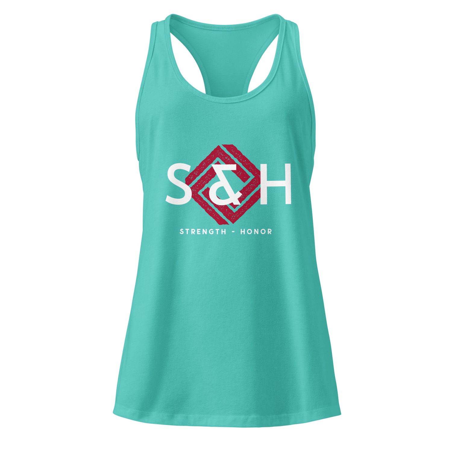 S&amp;H Women’s fitted racerback tank top