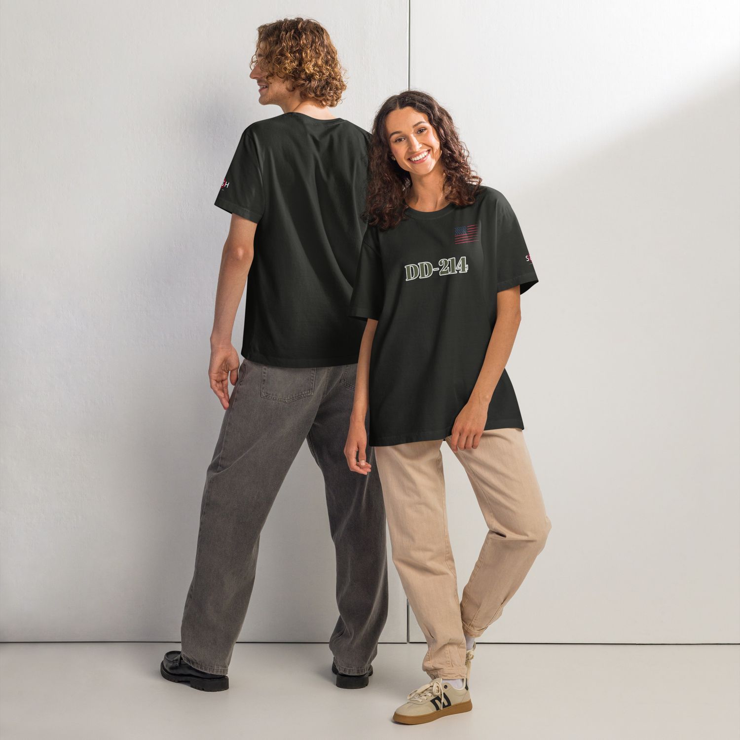 Veterans DD214 Unisex oversized t-shirt