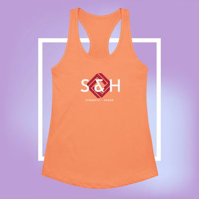 S&amp;H Women’s fitted racerback tank top