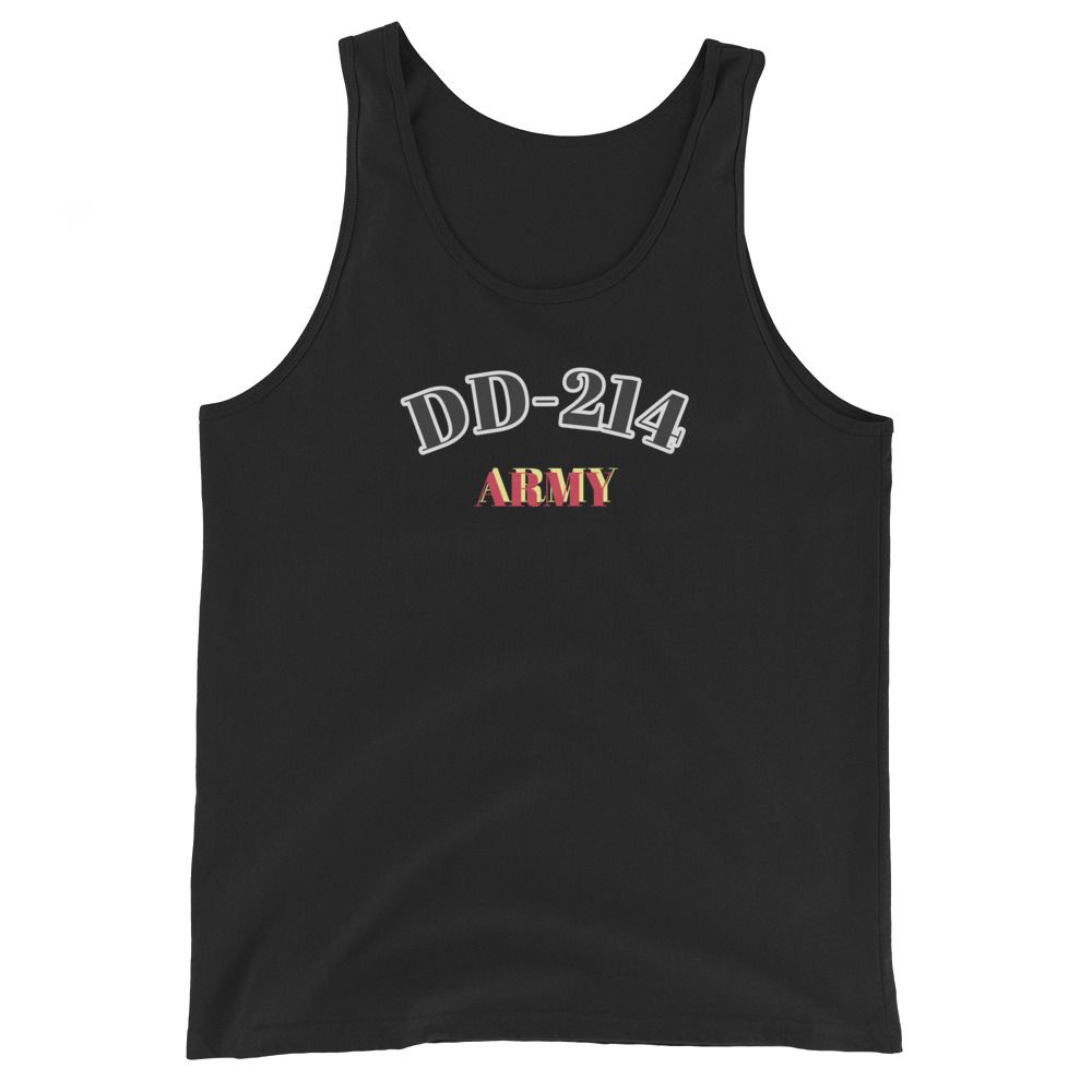 DD214 Army Men's Tank Top